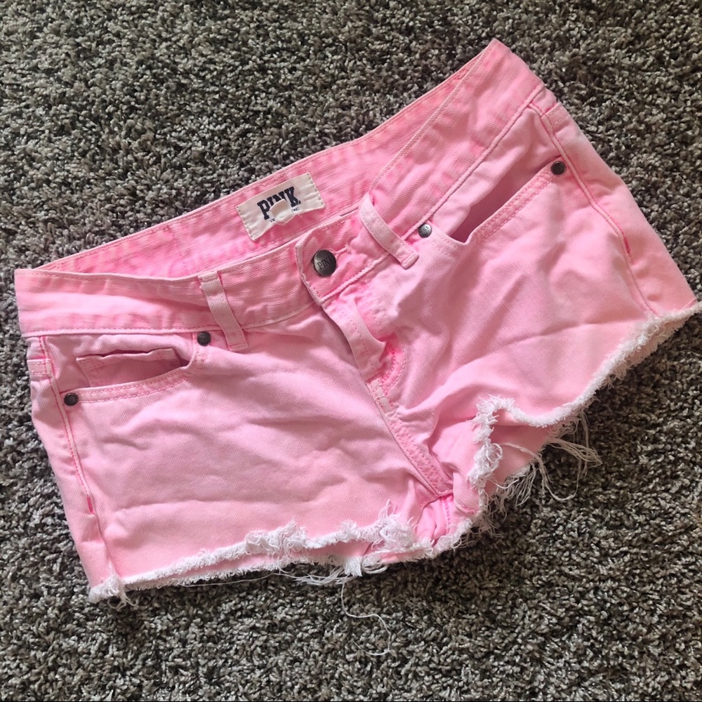 Victoria Secret PINK Cut Off Jean Shorts